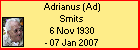 Adrianus (Ad) Smits