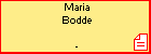 Maria Bodde