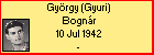Gyrgy (Gyuri) Bognr